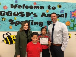 Congratulations to our Spelling Bee winner!