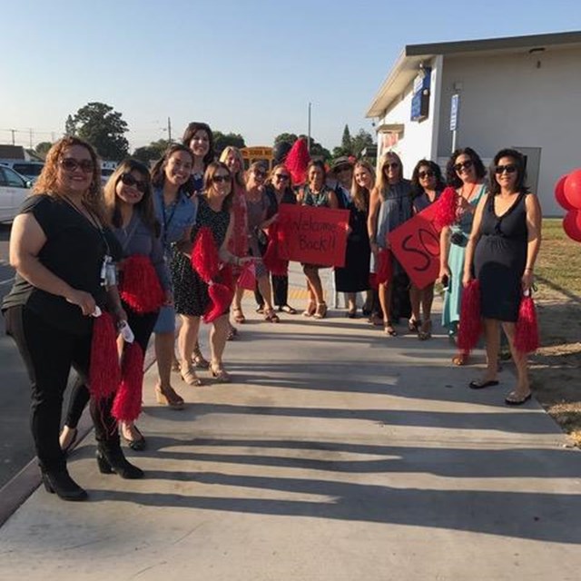 Heritage staff encourages students to soar for academic excellence and achievement.