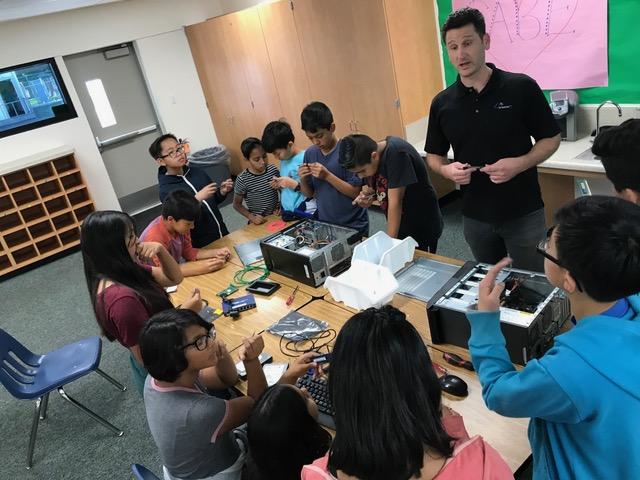 Students practice teamwork as they take on challenging computer science projects.