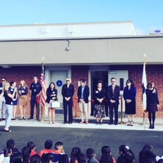 Thank you to our Board of Education members for participating in our ribbon cutting ceremony for the new Heritage Learning Commons!