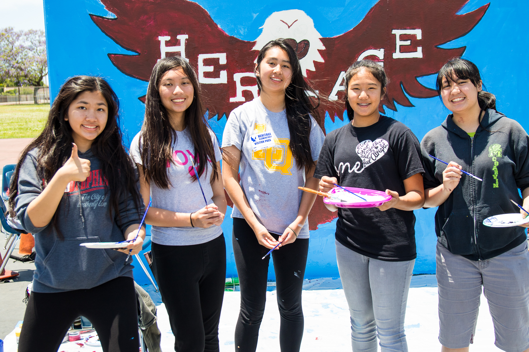 We are thankful for the new murals created by the art students from La Quinta High School.