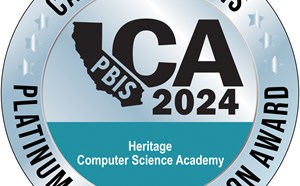 Heritage Receives PBIS Platinum Award - article thumnail image